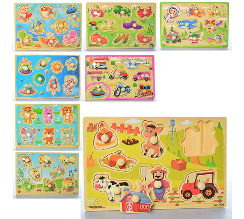 Дерев'яна іграшка Рамка-вкладиш